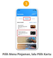 Pilih Menu Kartu