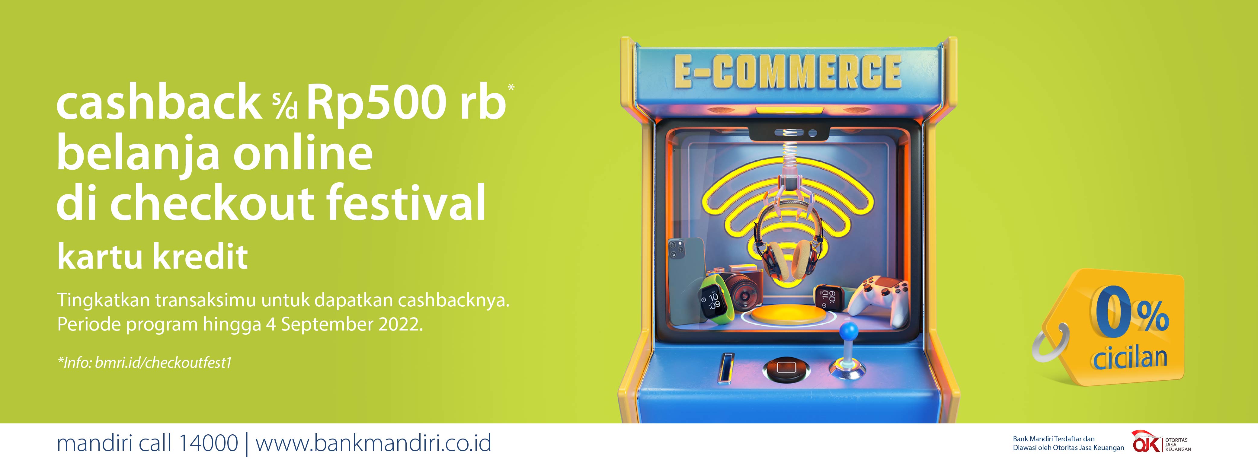 Promo Ecommerce Liburan || Mandiri Kartu Kredit